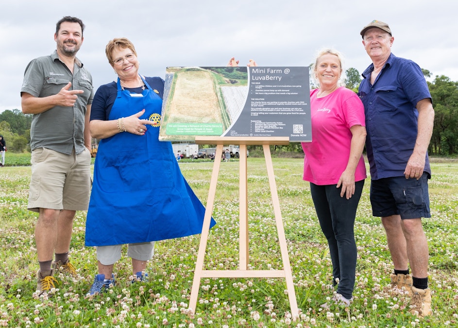 Site unveiled for region's new Mini Farm